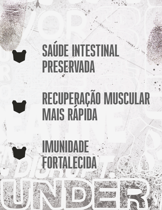 GLUTAMINA 100% PURE BORNTODISRUPT 300G - Loja Oficial Under Labz