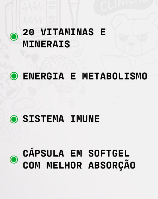 LOJA - MULTIVITAMÍNICO  | Under Labz – Loja Oficial