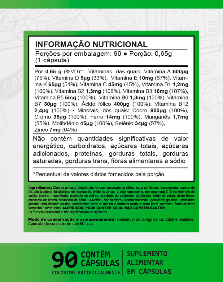 LOJA - MULTIVITAMÍNICO  | Under Labz – Loja Oficial