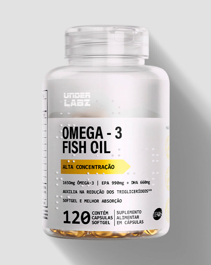 ÔMEGA 3 COM 120 CÁPSULAS