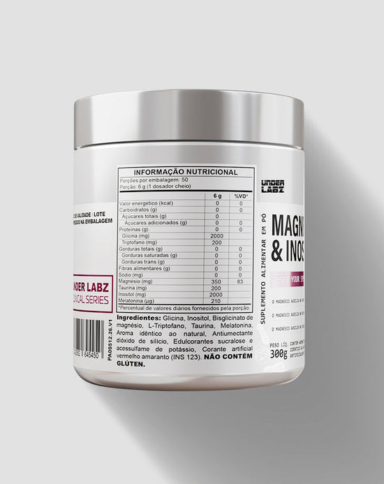 MAGNESIO INOSITOL 300G  | Under Labz – Loja Oficial