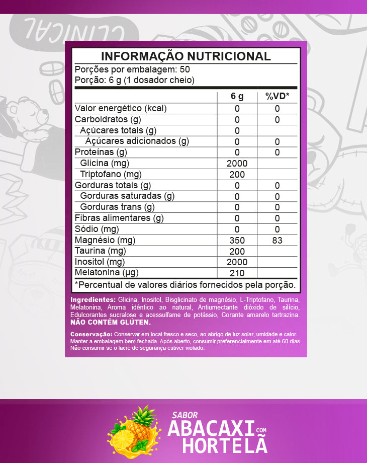 MAGNESIO INOSITOL 300G  | Under Labz – Loja Oficial