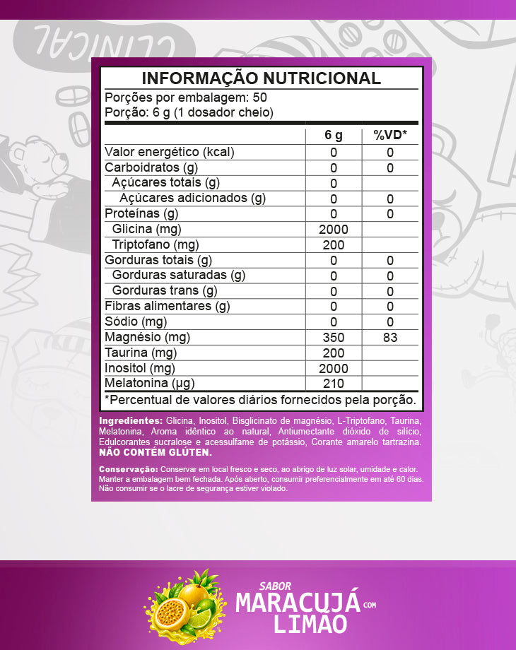 MAGNESIO INOSITOL 300G  | Under Labz – Loja Oficial