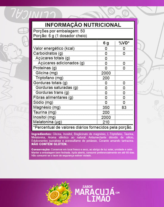 MAGNESIO INOSITOL 300G  | Under Labz – Loja Oficial
