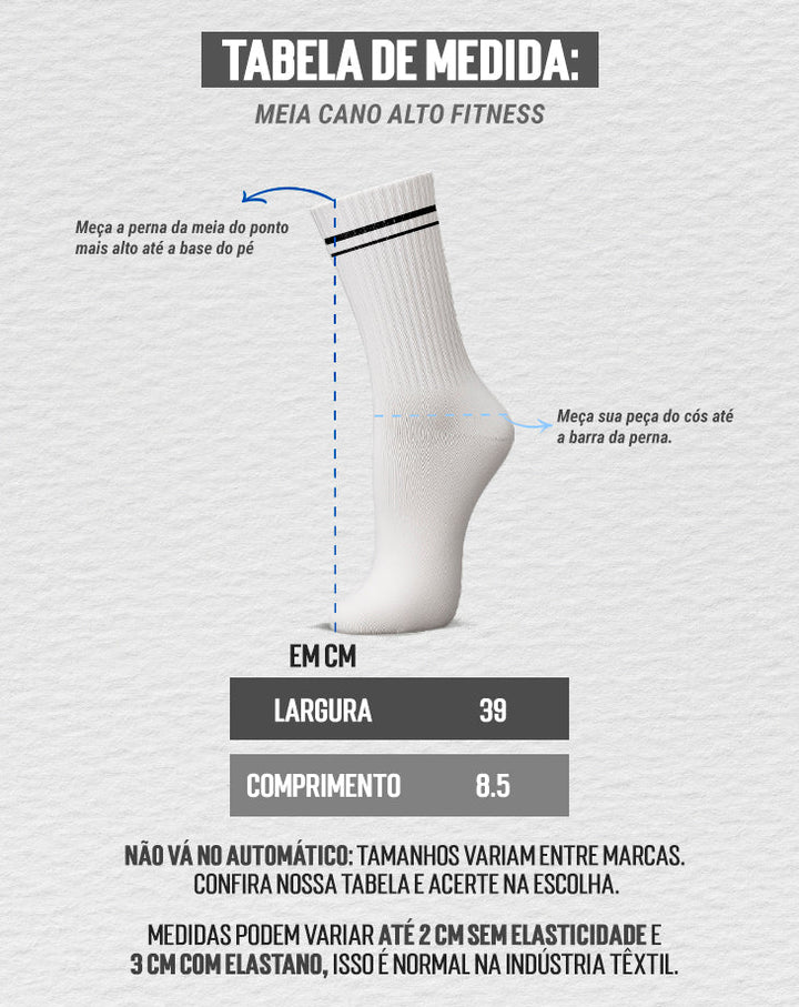 MEIA UNDER LABZ FITNESS - Loja Oficial Under Labz