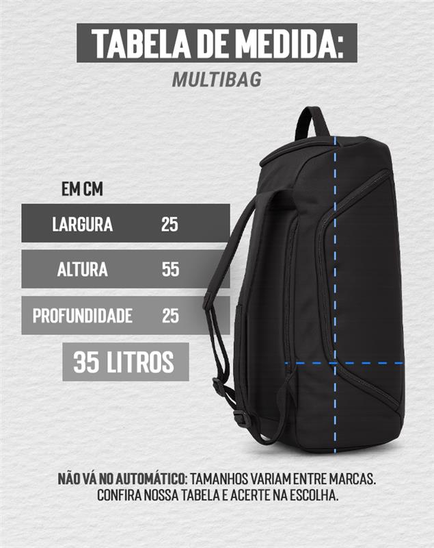 MOCHILA MULTIBAG UNDER LABZ - Loja Oficial Under Labz