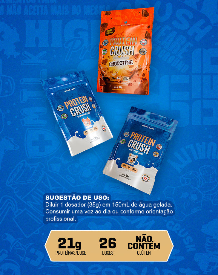 PROTEIN CRUSH 900G - Loja Oficial Under Labz