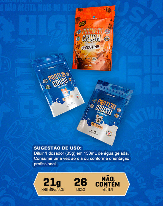 PROTEIN CRUSH 900G - Loja Oficial Under Labz