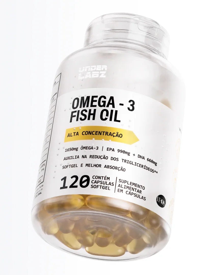ÔMEGA 3 COM 120 CÁPSULAS