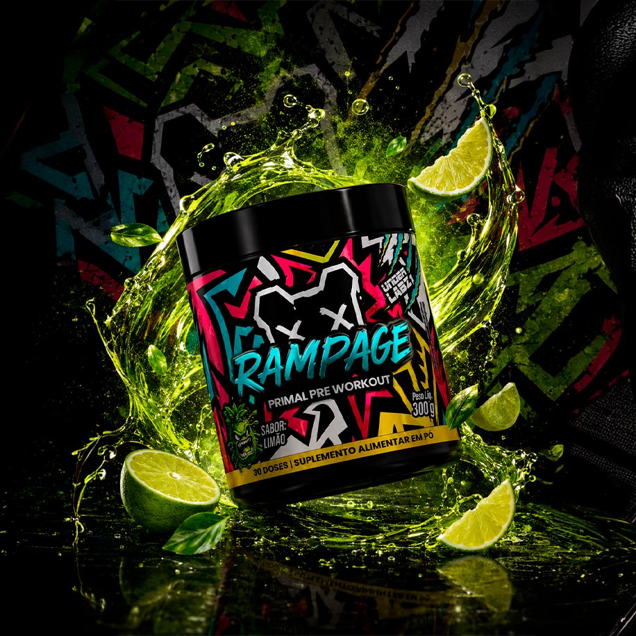 Estilo de vida RAMPAGE LIMÃO 300g