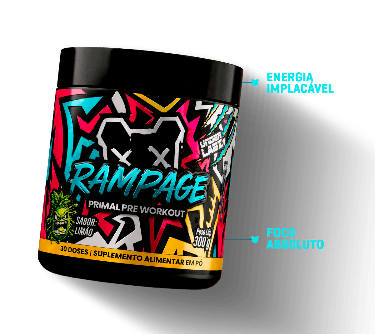 RAMPAGE LIMÃO 300g