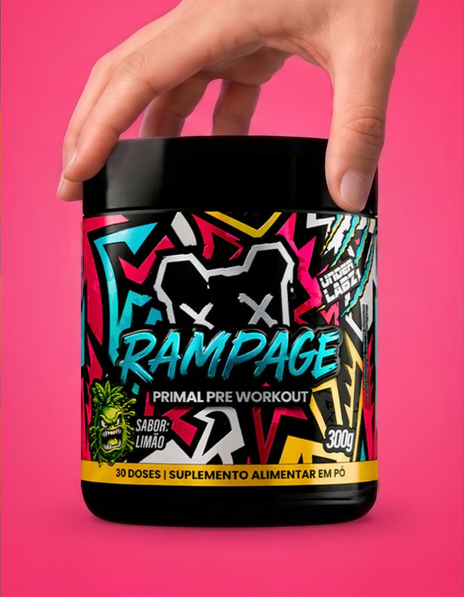 Estilo de vida RAMPAGE LIMÃO 300g