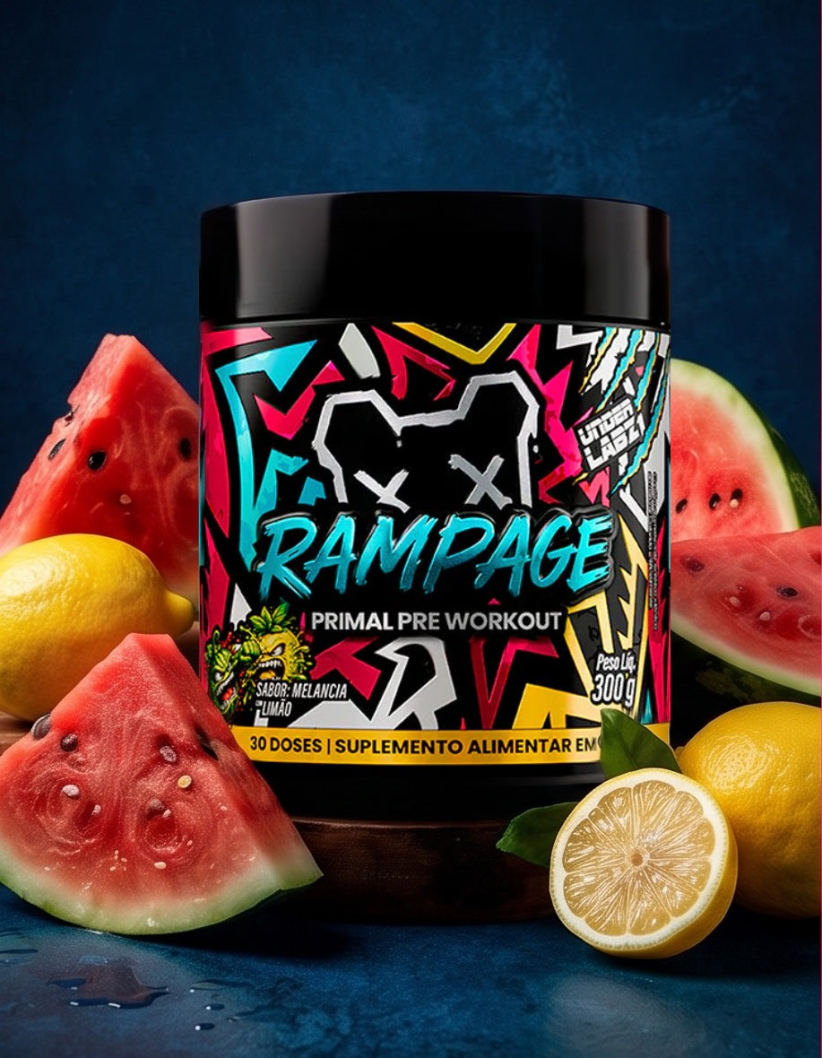 Estilo de vida RAMPAGE MELANCIA COM LIMÃO 300g