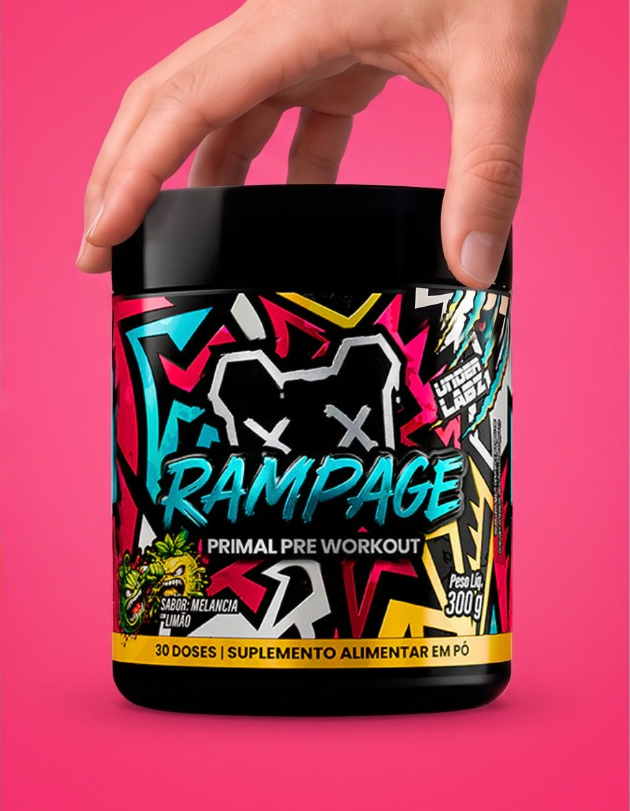 Estilo de vida RAMPAGE MELANCIA COM LIMÃO 300g