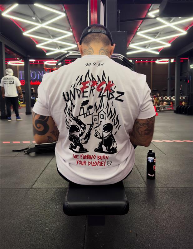 CAMISETA MASCULINA OVERSIZED DIMETHYLEX BRANCO