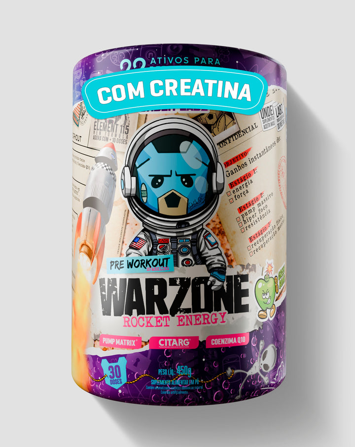 WARZONE ROCKET ENERGY 450g - LOJA  | Under Labz – Loja Oficial