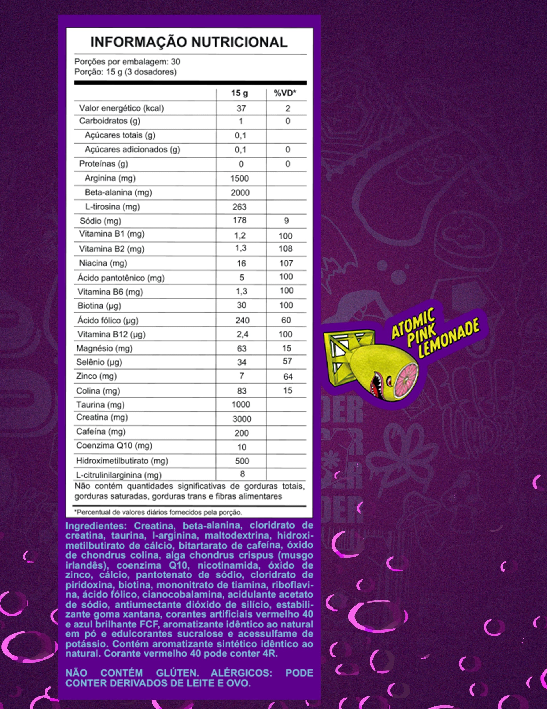 WARZONE ROCKET ENERGY 450g - LOJA  | Under Labz – Loja Oficial