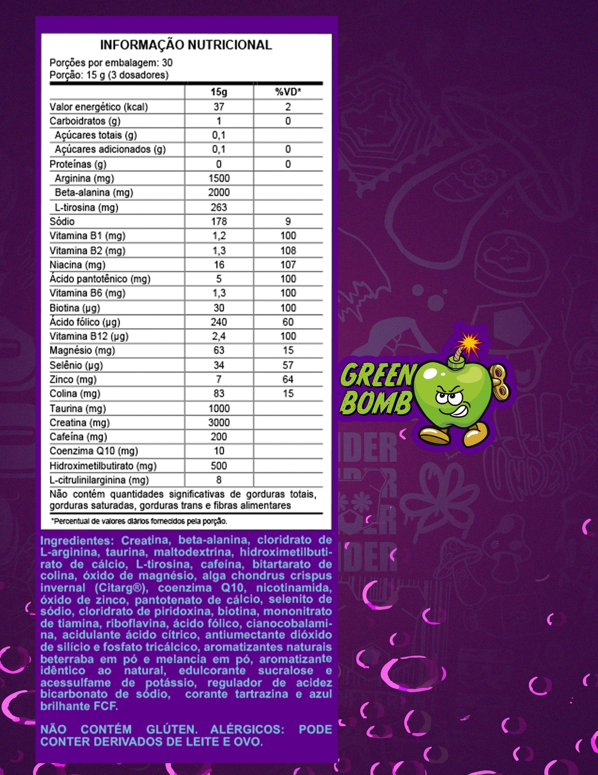 WARZONE ROCKET ENERGY 450g - LOJA  | Under Labz – Loja Oficial