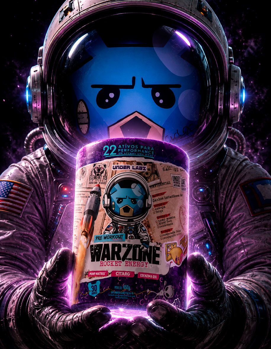 Estilo de vida WARZONE ROCKET ENERGY ATOMIC PINK LEMONADE 450g