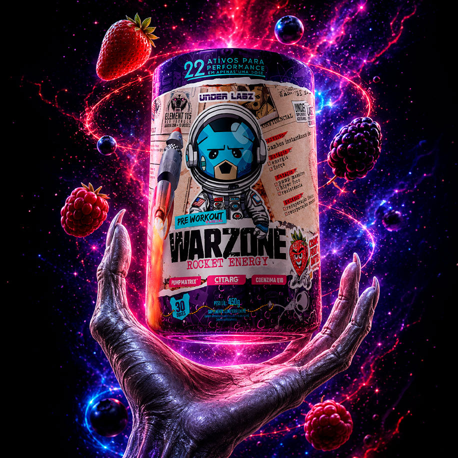 Estilo de vida WARZONE ROCKET ENERGY COSMIC FRUIT BATTLE 450g