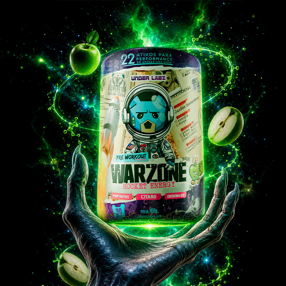 Estilo de vida WARZONE ROCKET ENERGY GREEN BOMB 450g