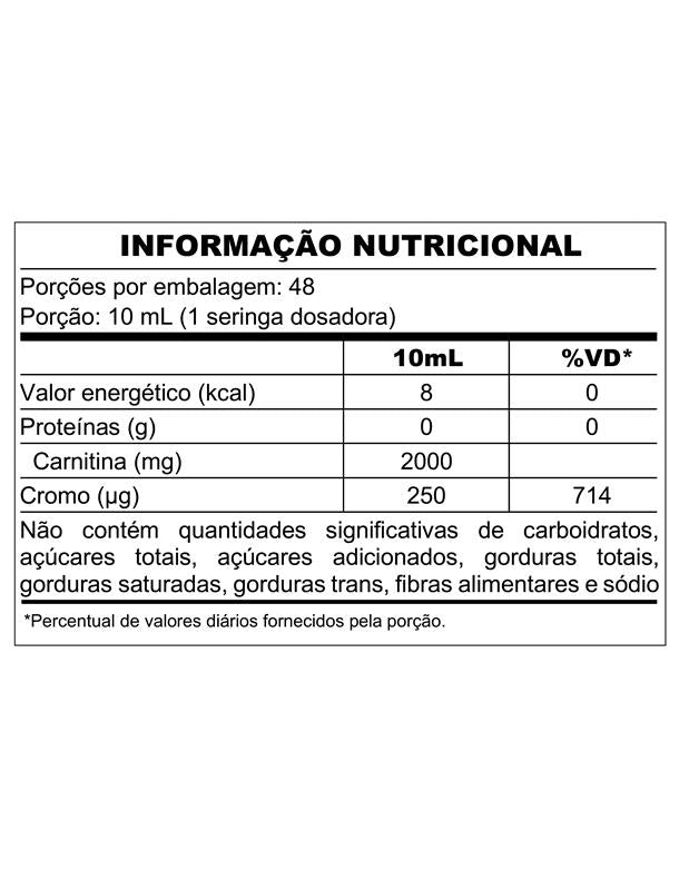 X-CARNITINE LIPO-DRIVE BORNTODISRUPT 480ML - Loja Oficial Under Labz