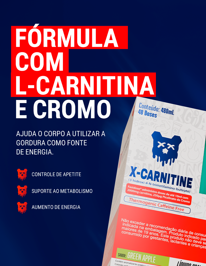 X-CARNITINE LIPO-DRIVE BORNTODISRUPT 480ML - Loja Oficial Under Labz