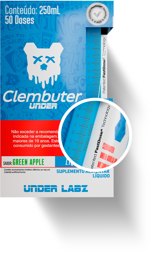 Dúvidas frequentes sobre CLEMBUTER UNDER FASTDOSE YELLOW FRUITS 250ML
