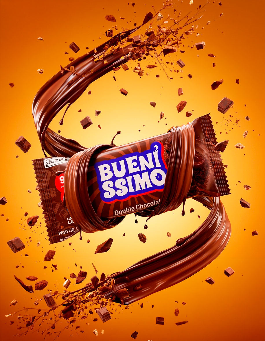 Estilo de vida Baked Bar Bueníssimo Chocolate Duo com 12 unidades