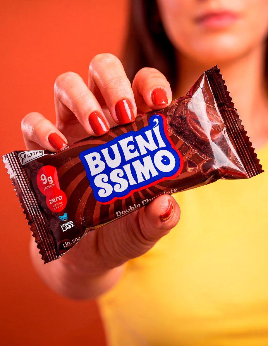 Estilo de vida Baked Bar Bueníssimo Chocolate Duo com 12 unidades