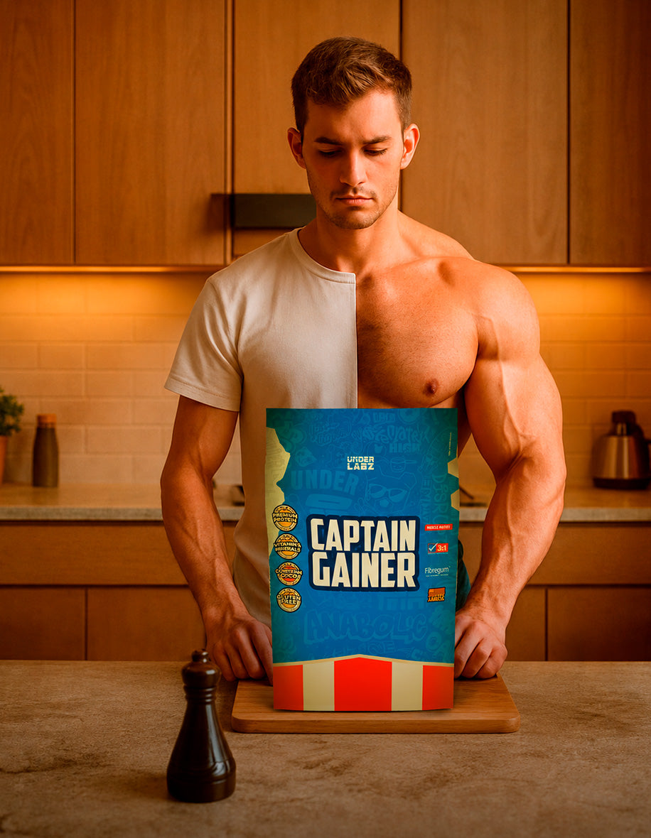 Estilo de vida CAPTAIN GAINER STRAWBEAR 3KG